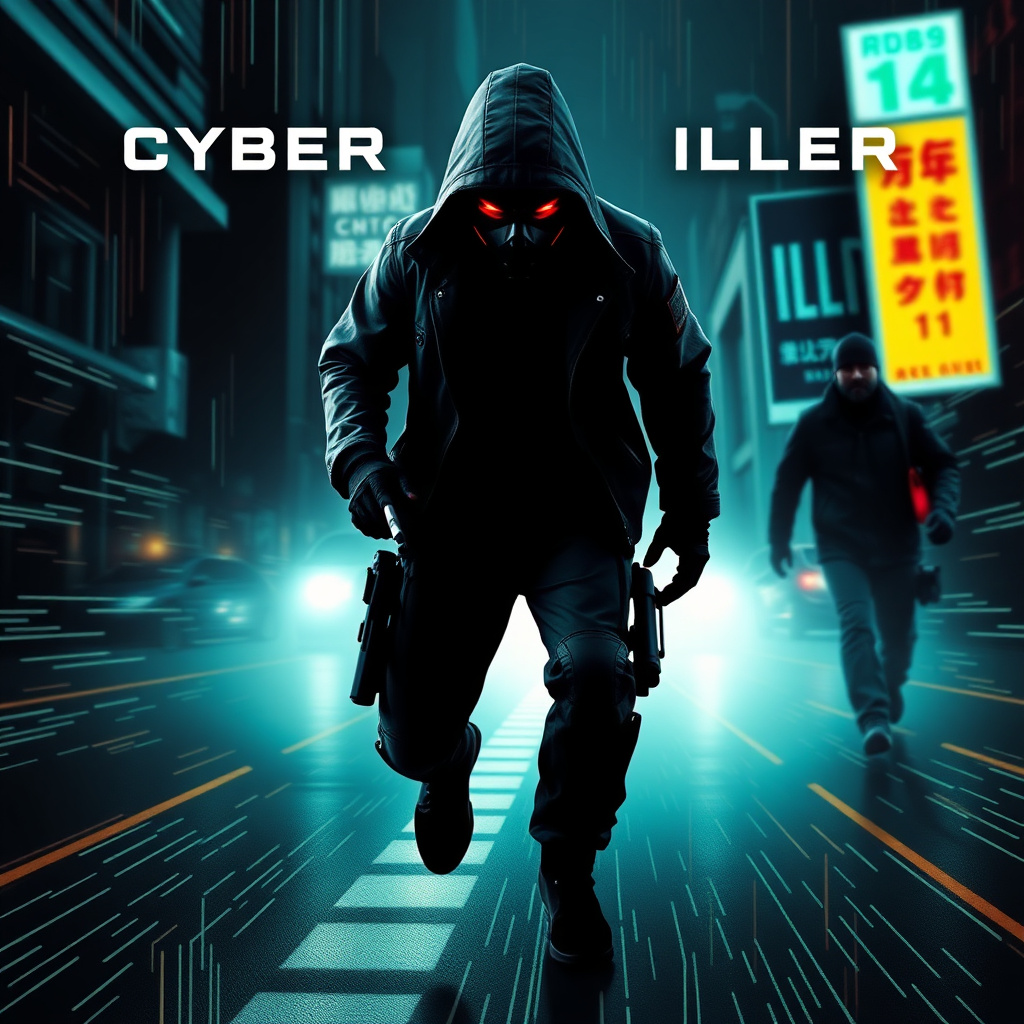 Cyber thriller poster